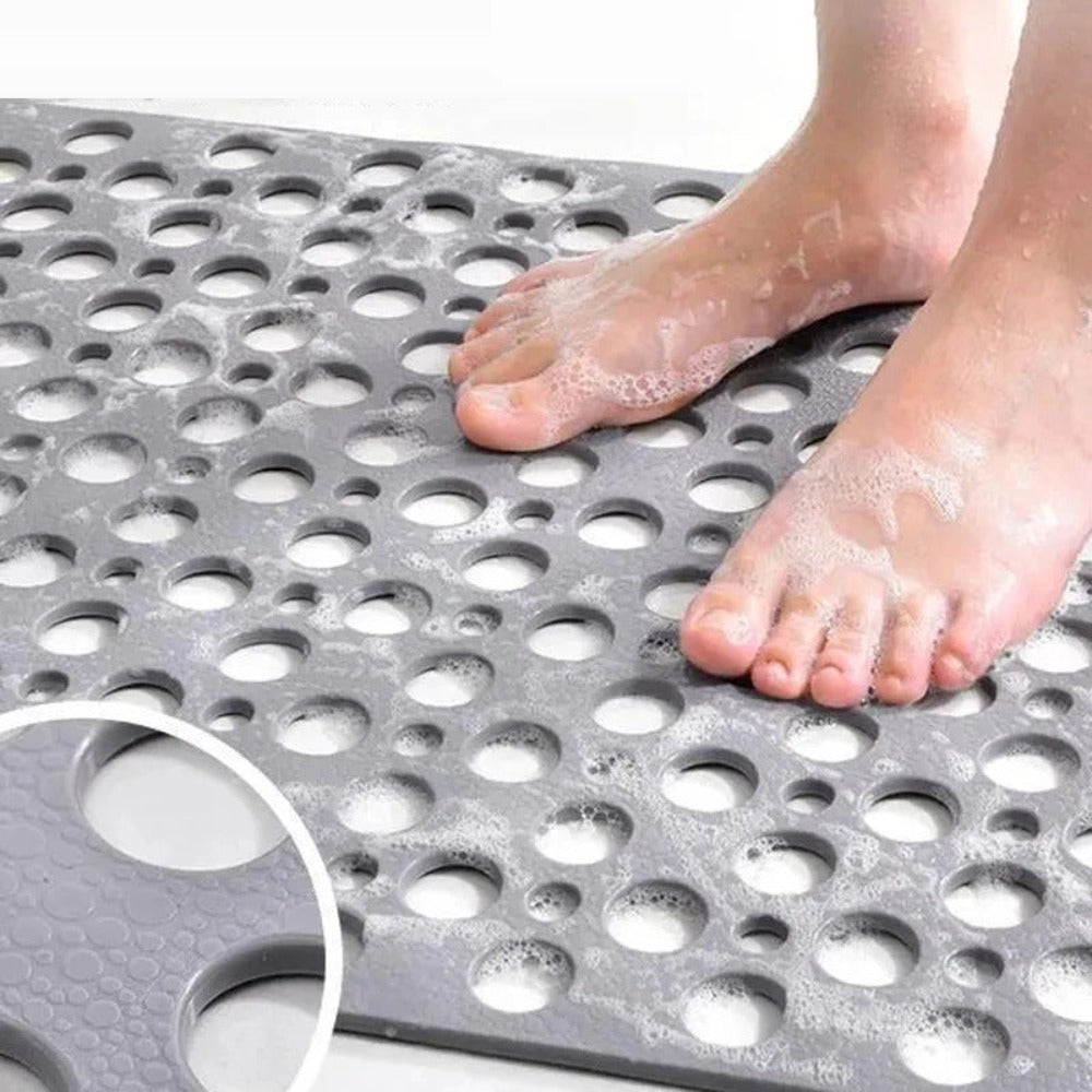 Non-Slip Water Draining Shower Mat