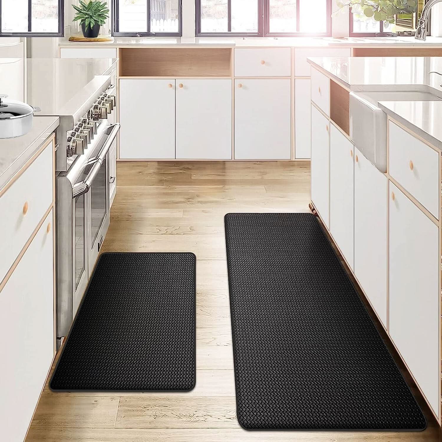 Kitchen Mat with Padding and Water-Repellent Surface