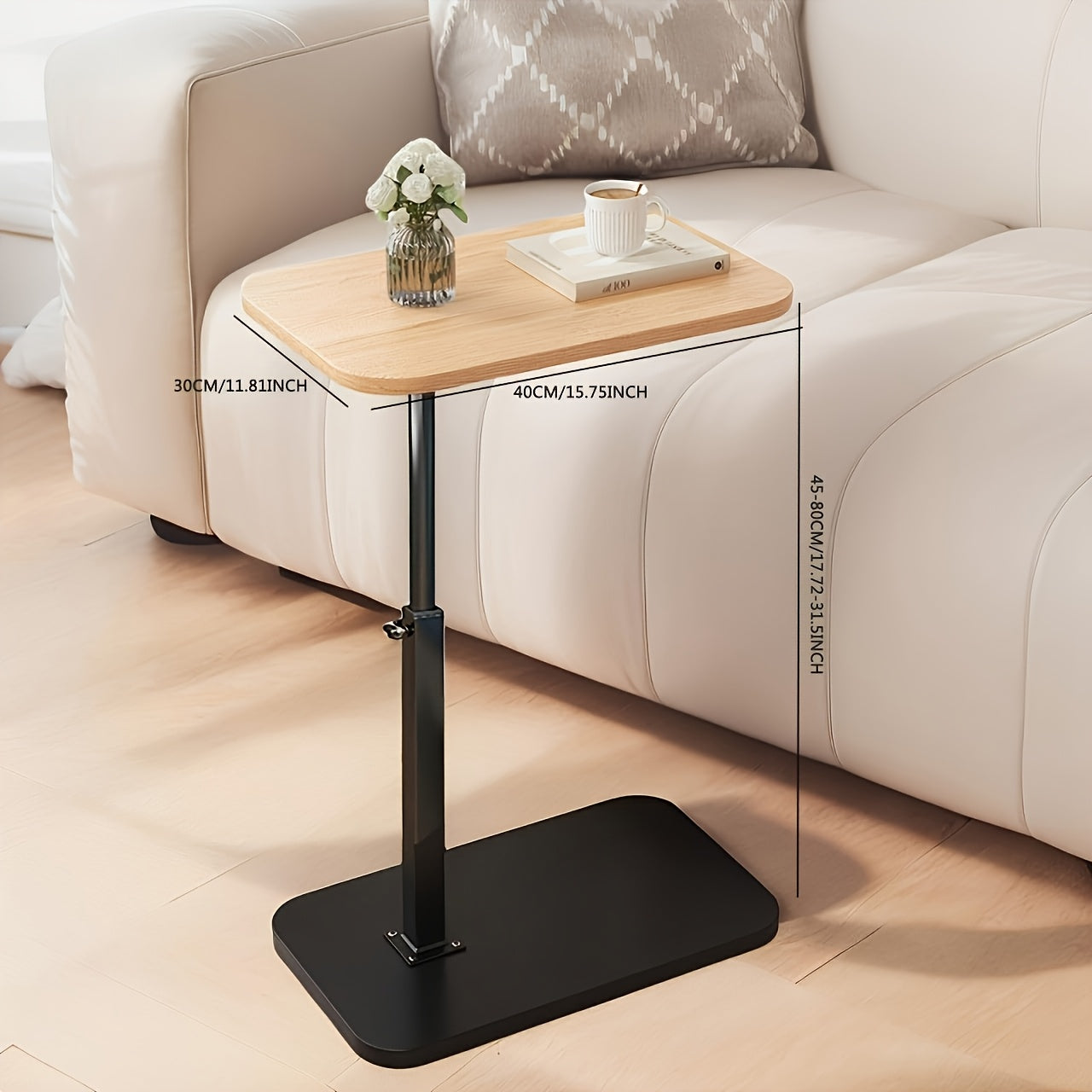 Height Adjustable Side Table