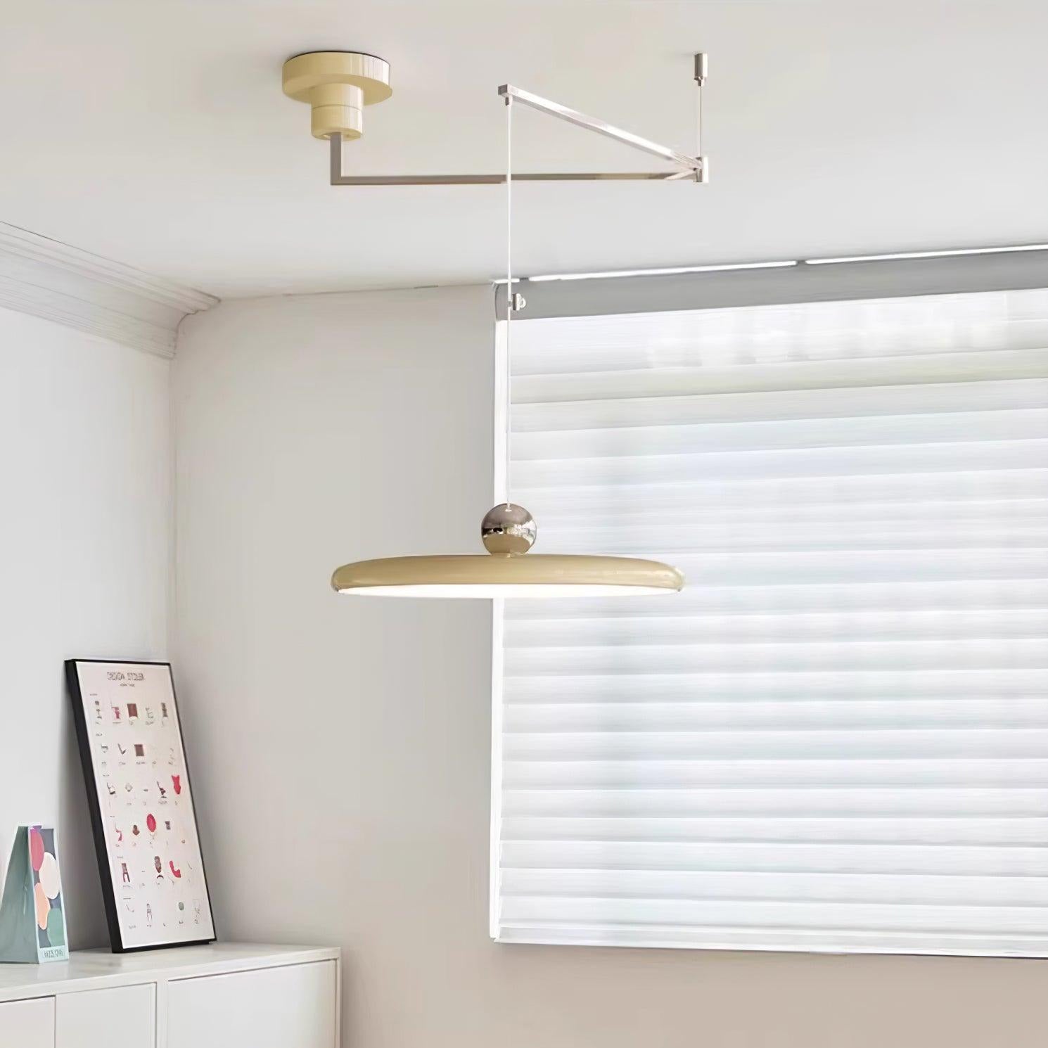 Urban Loft Transitional Height-Adjustable LED Pendant Light