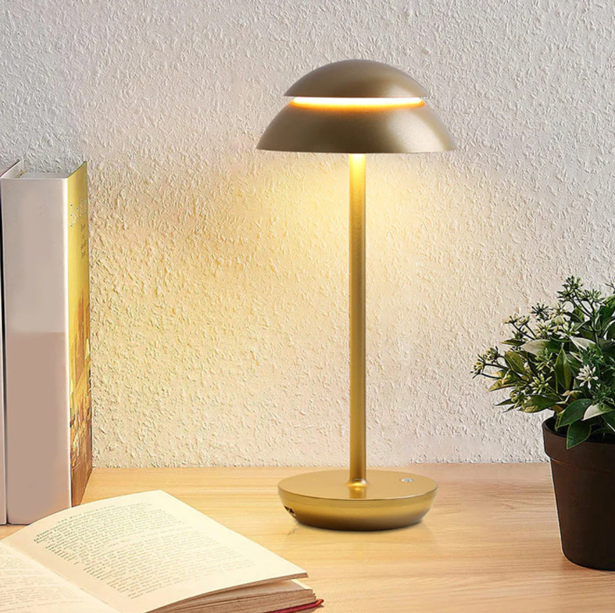 Minimalist Contemporary LED Cordless Table Lamp