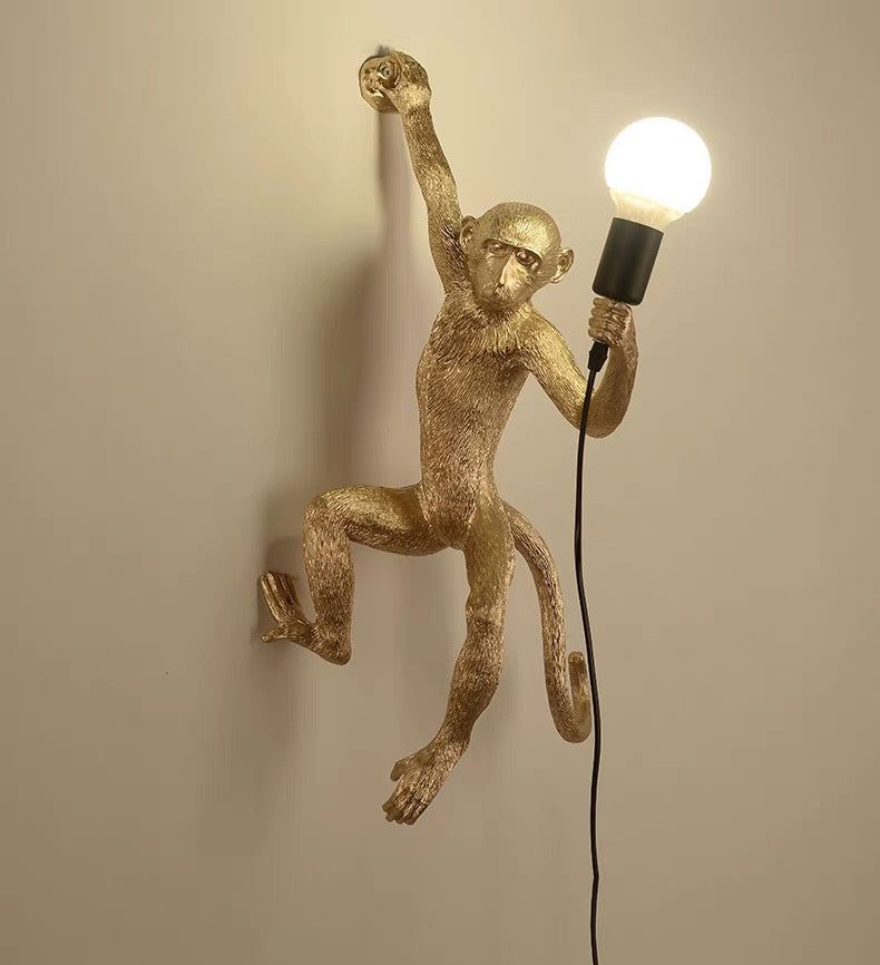 Creative Monkey Wall Light