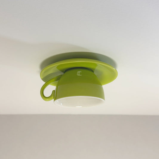 Minimalist Ceiling Light In The Shape Of A Cup