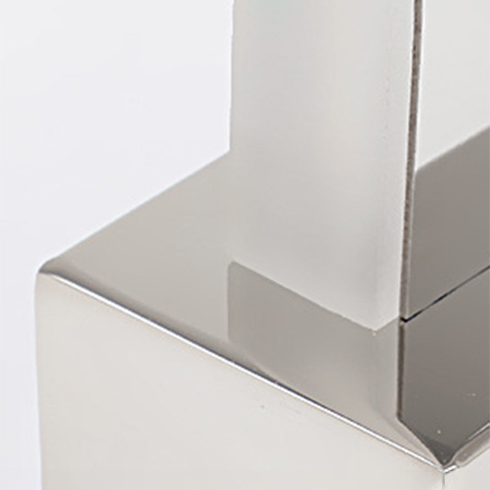 Minimalist Rectangular Mirrored Front LED Wall Light