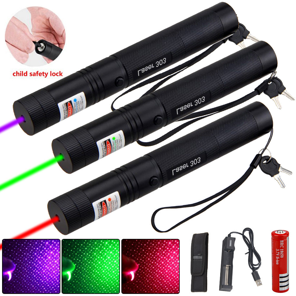 Long Range Rechargeable Laser Pointer