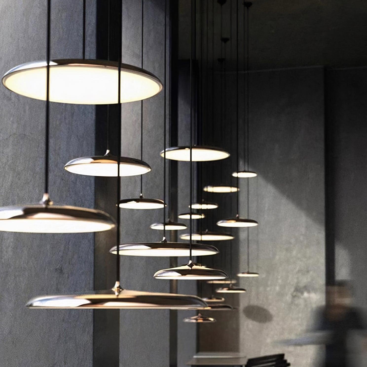 Contemporary Minimalist LED Pendant Light in Macaron Colours