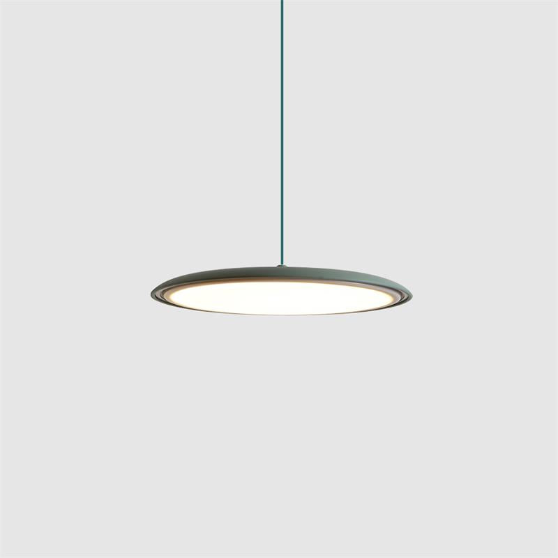 Contemporary Minimalist LED Pendant Light in Macaron Colours