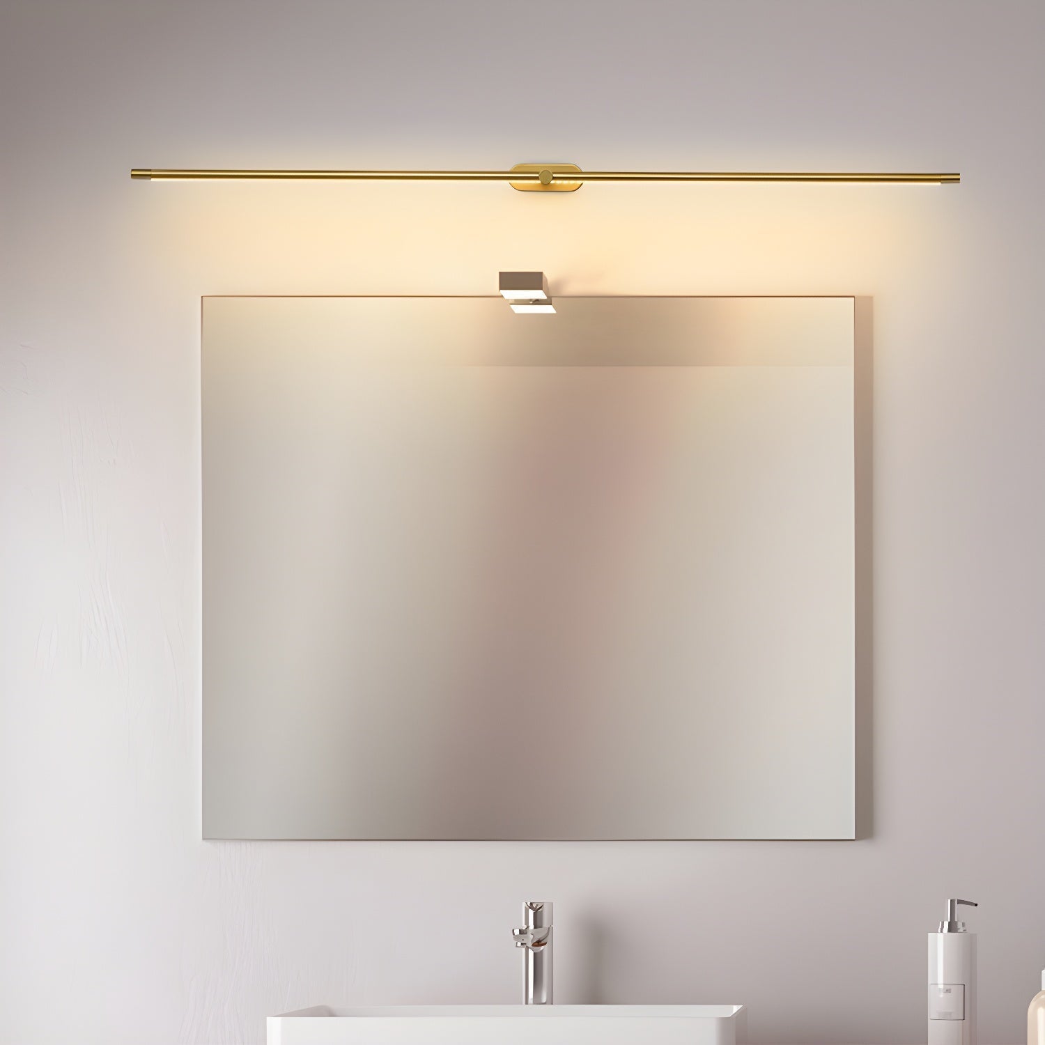 Minimalist Wireless LED Wall Light in a Transitional Style