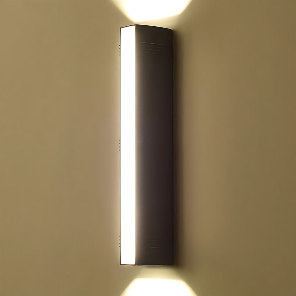 Minimalist LED Up Down Outdoor Wall Light