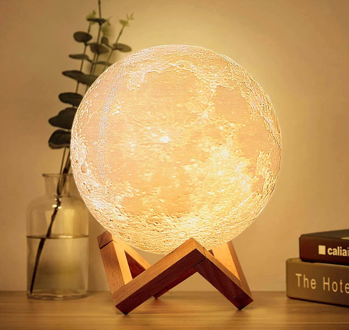Japandi Moon Table Lamp