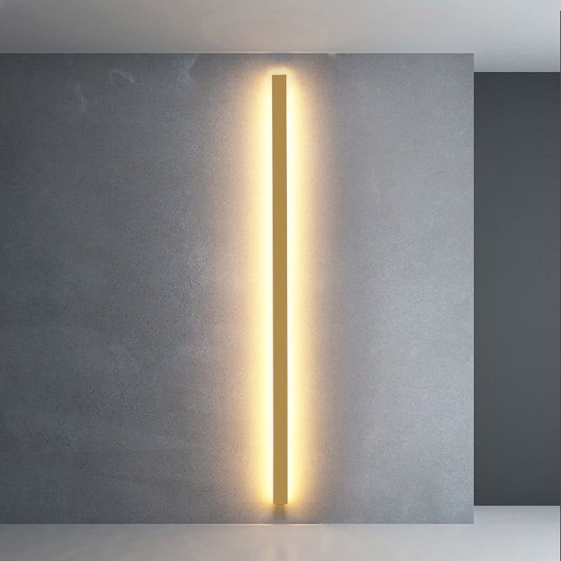 Contemporary Minimalist Linear LED Wall Light