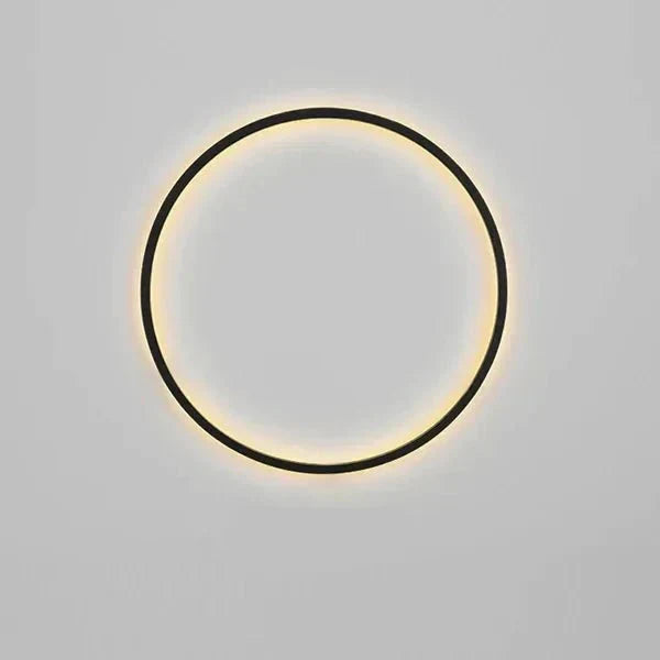Minimalist Style LED Ring Wall Light