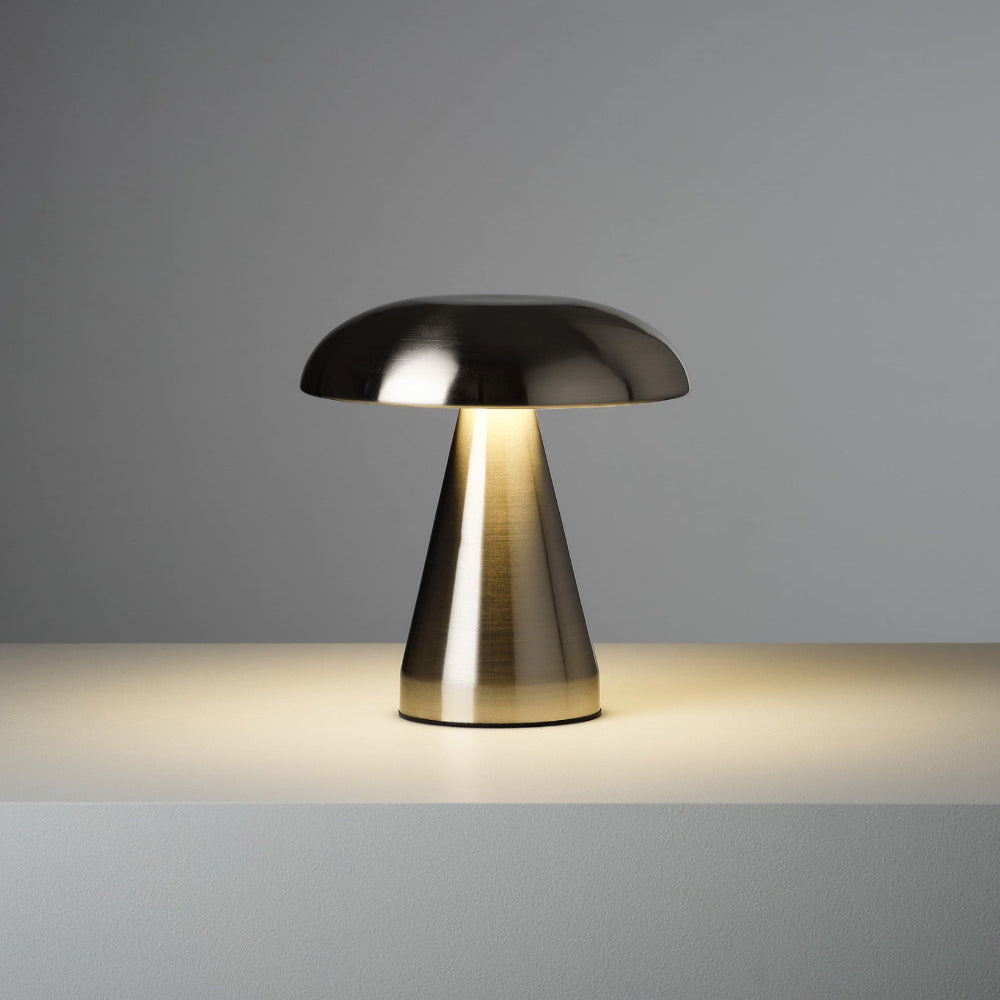 Transitional Style Modern Cordless Mushroom Lamp
