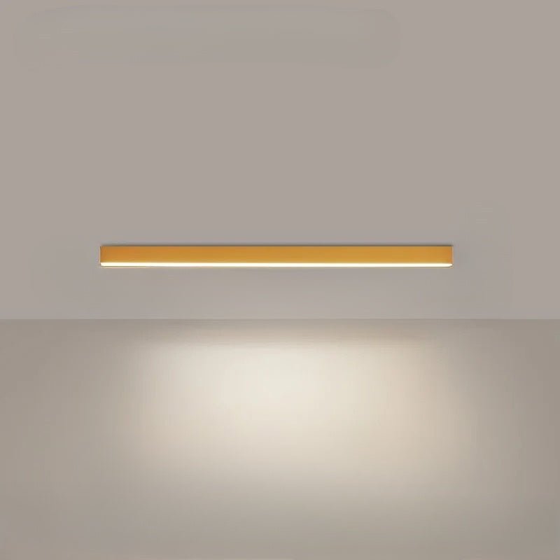 Minimalist Contemporary Linear LED Ceiling Light