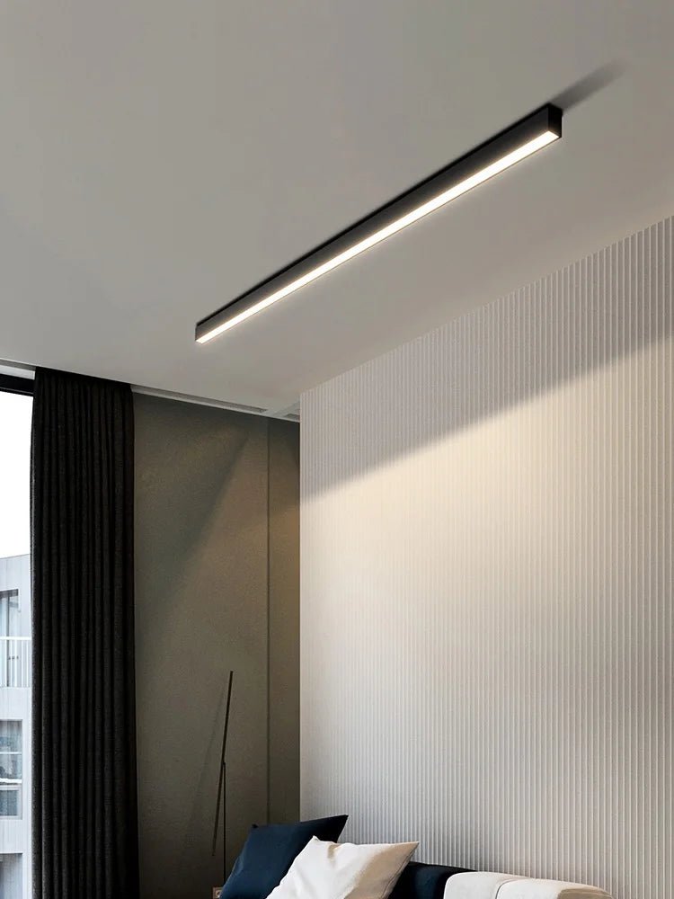 Minimalist Contemporary Linear LED Ceiling Light