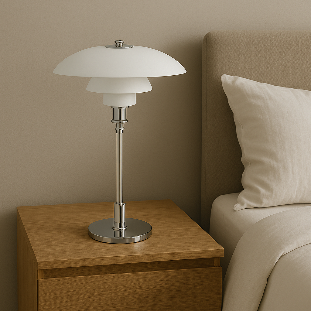 Minimalist Scandanavian LED Table Lamp