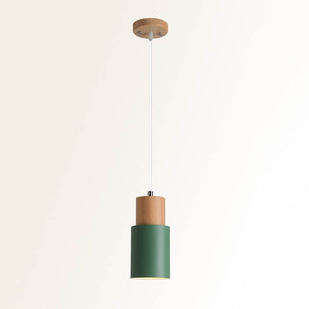 Minimalist Cylinder LED Pendant Light