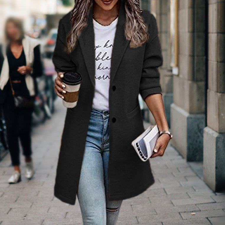 Women's Business Casual Coat | Long Sleeve