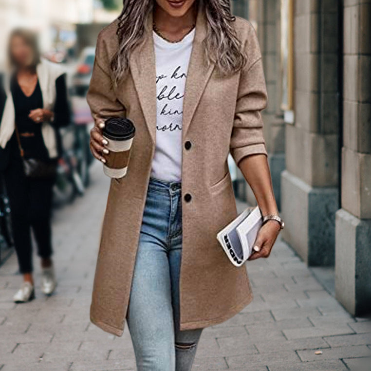 Women's Business Casual Coat | Long Sleeve