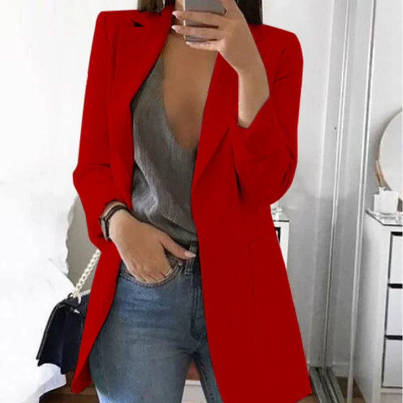 Women's Open Front Blazer Jacket | Formal