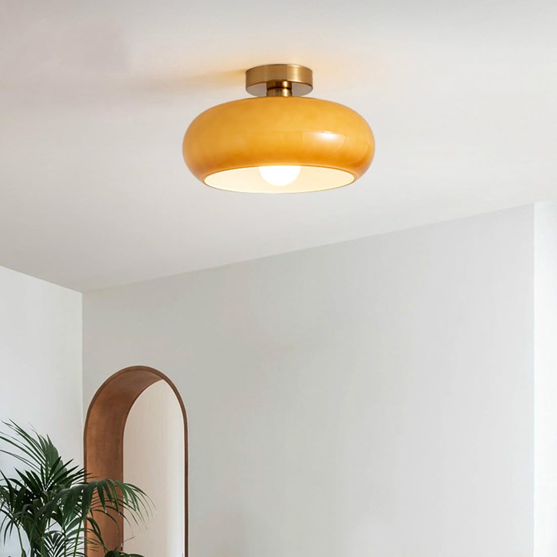 Art Deco Contemporary Round Ceiling Lamp
