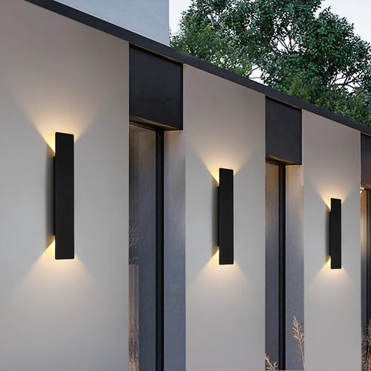 Minimalist Comtemporary Outdoor LED Wall Light