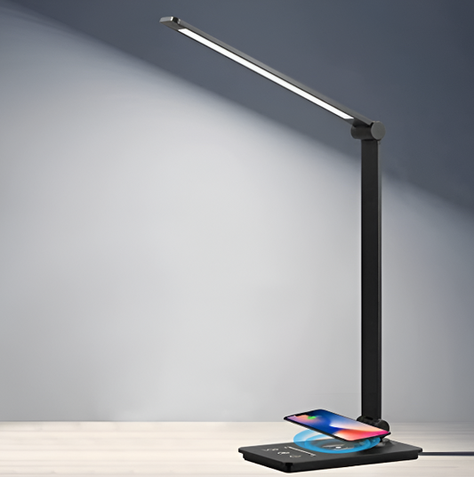 Black LED Desk Lamp with Touch Control
