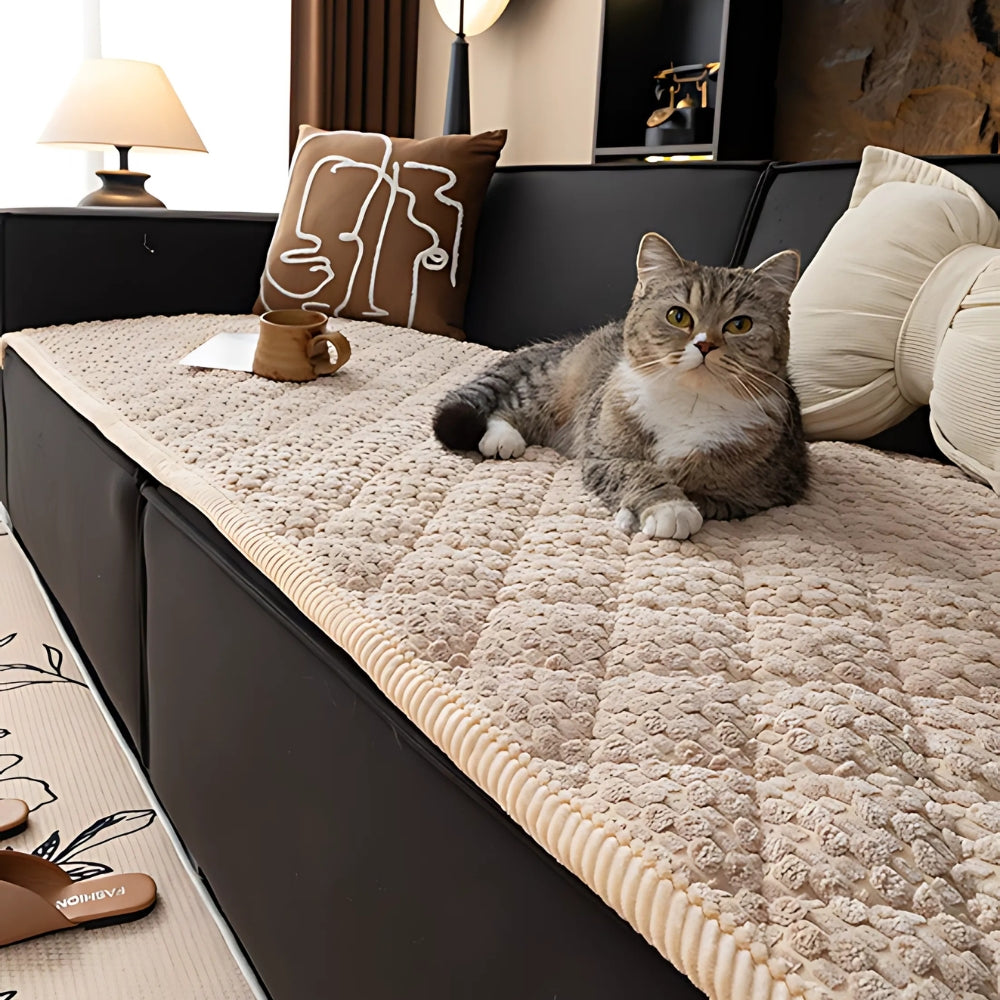 Knitted Non Slip Sofa Cover