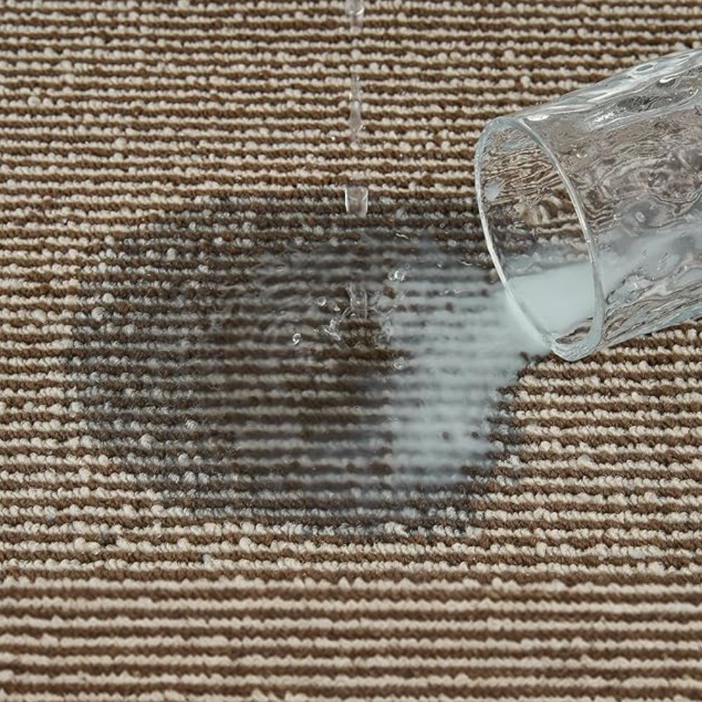 Knitted Two-Tone Kitchen Mat