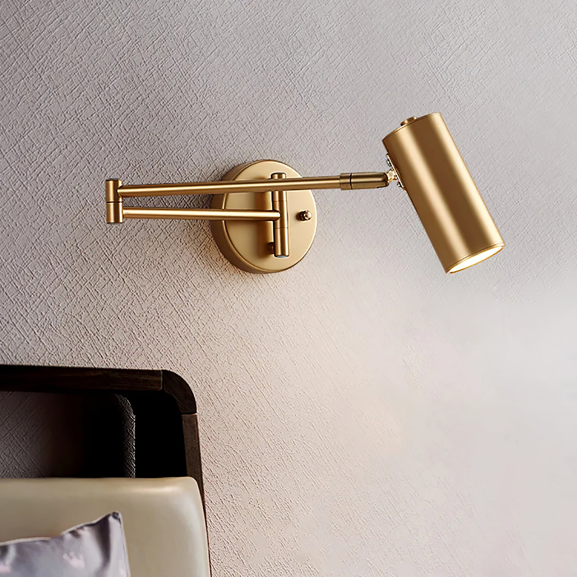 Minimalist Adjustable Arm LED Wall Light