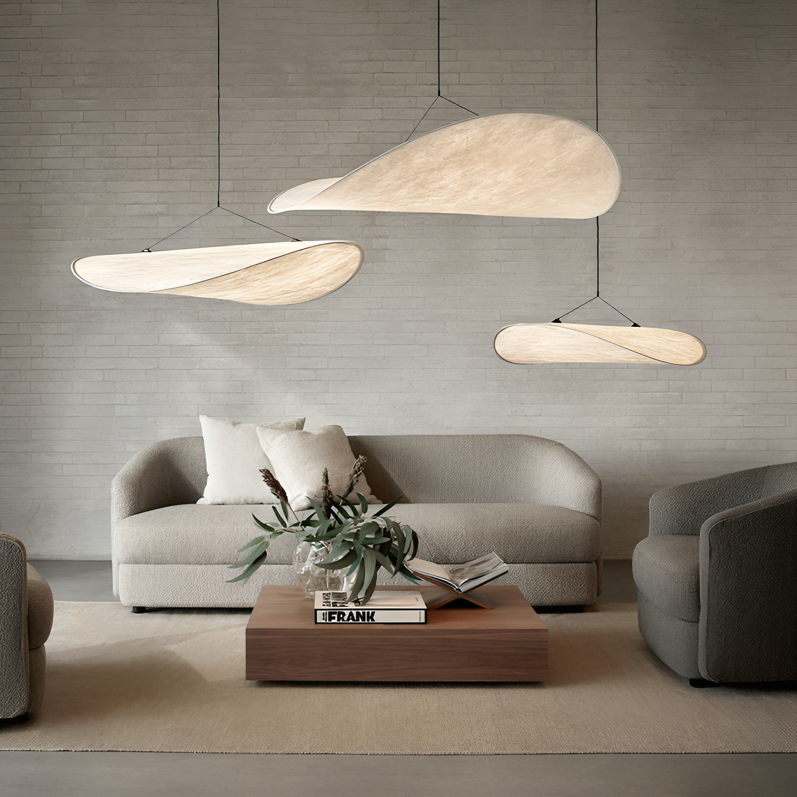 Scandinavian Japandi Pendant Light