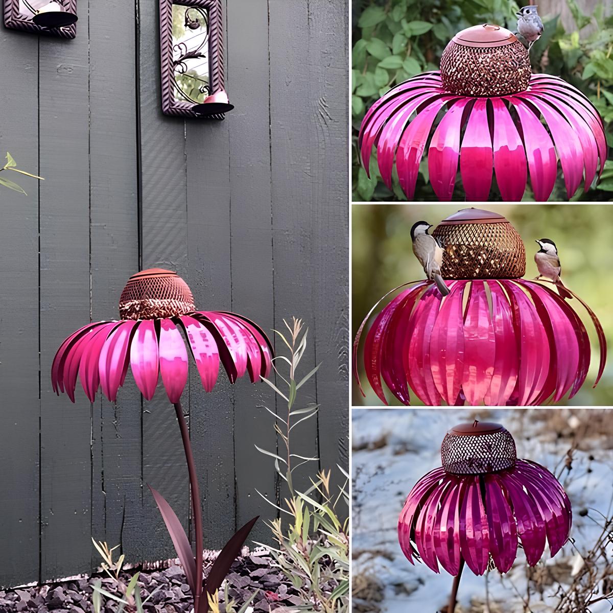 Cone Flower Bird Feeder