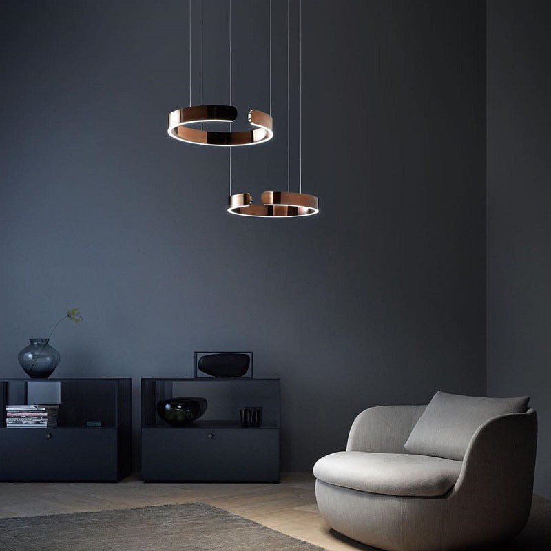 Modern LED Ring Pendant Light