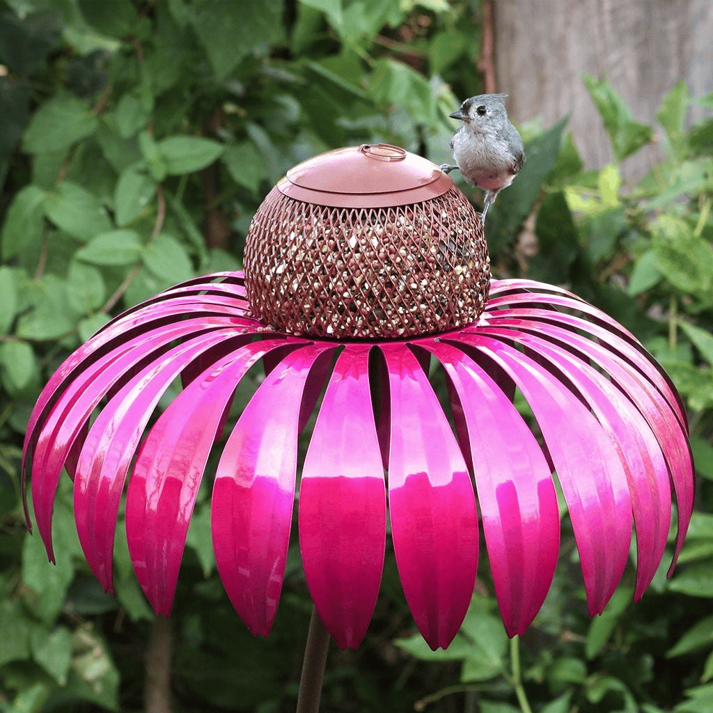 Cone Flower Bird Feeder
