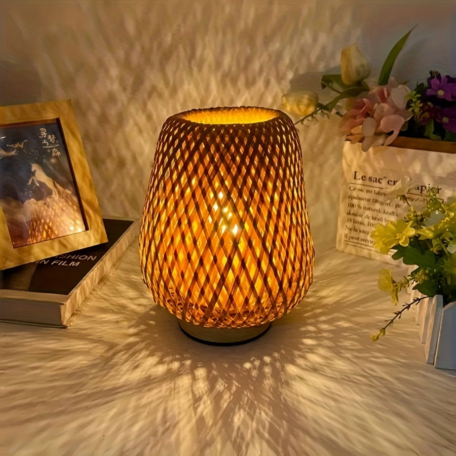 Boho Style LED Bedside Lamp