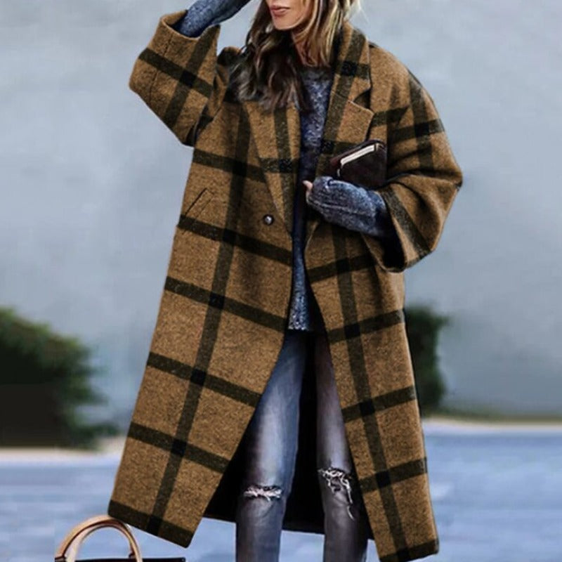 Women's Long Trench Coat | Winter