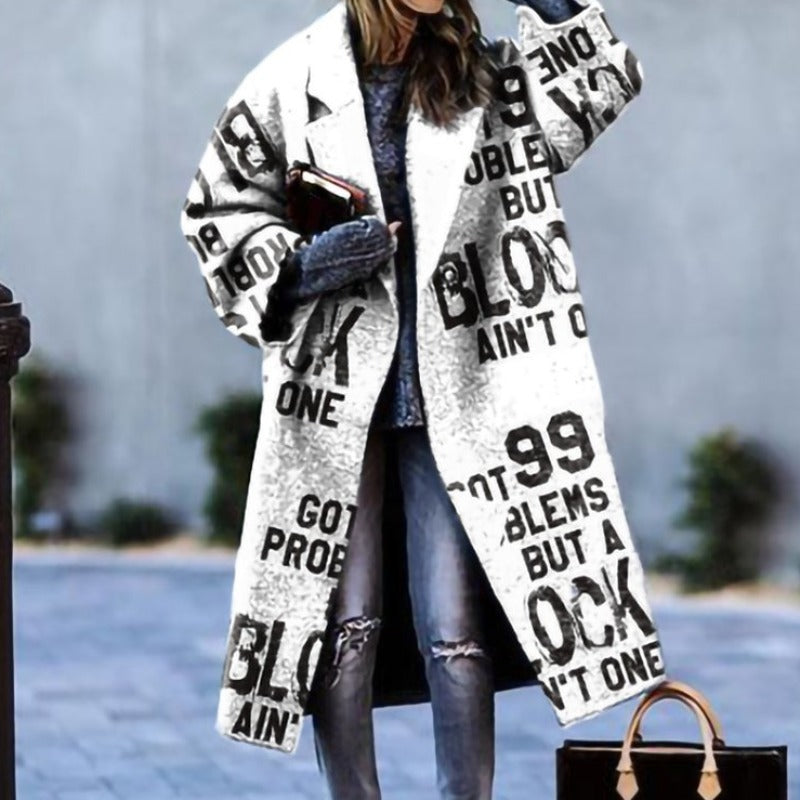 Women's Long Trench Coat | Winter