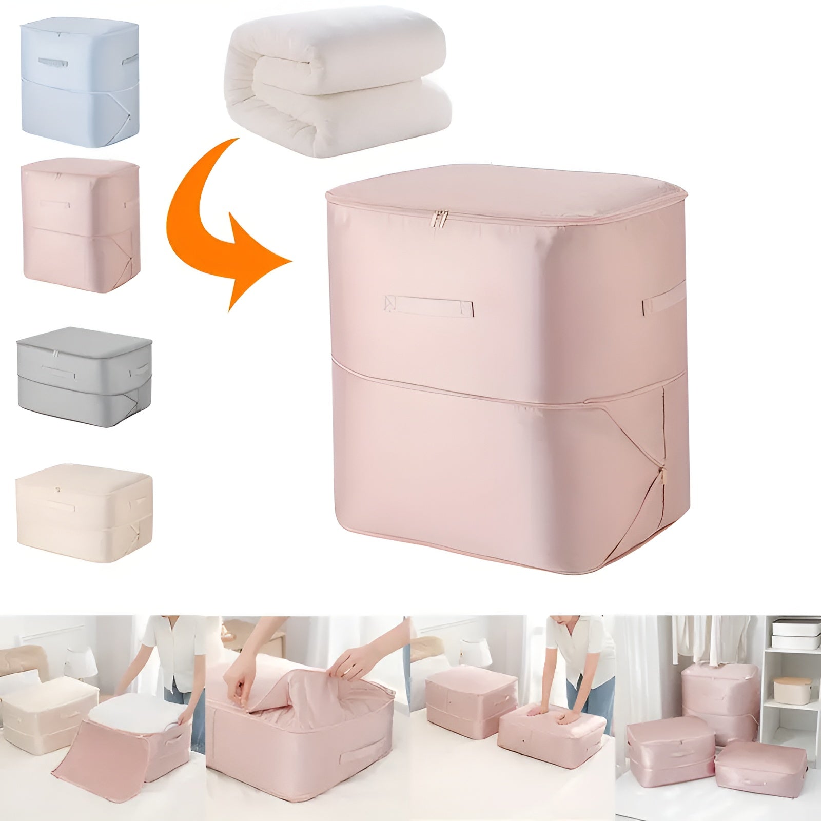 Compression Zipper Storage Bag