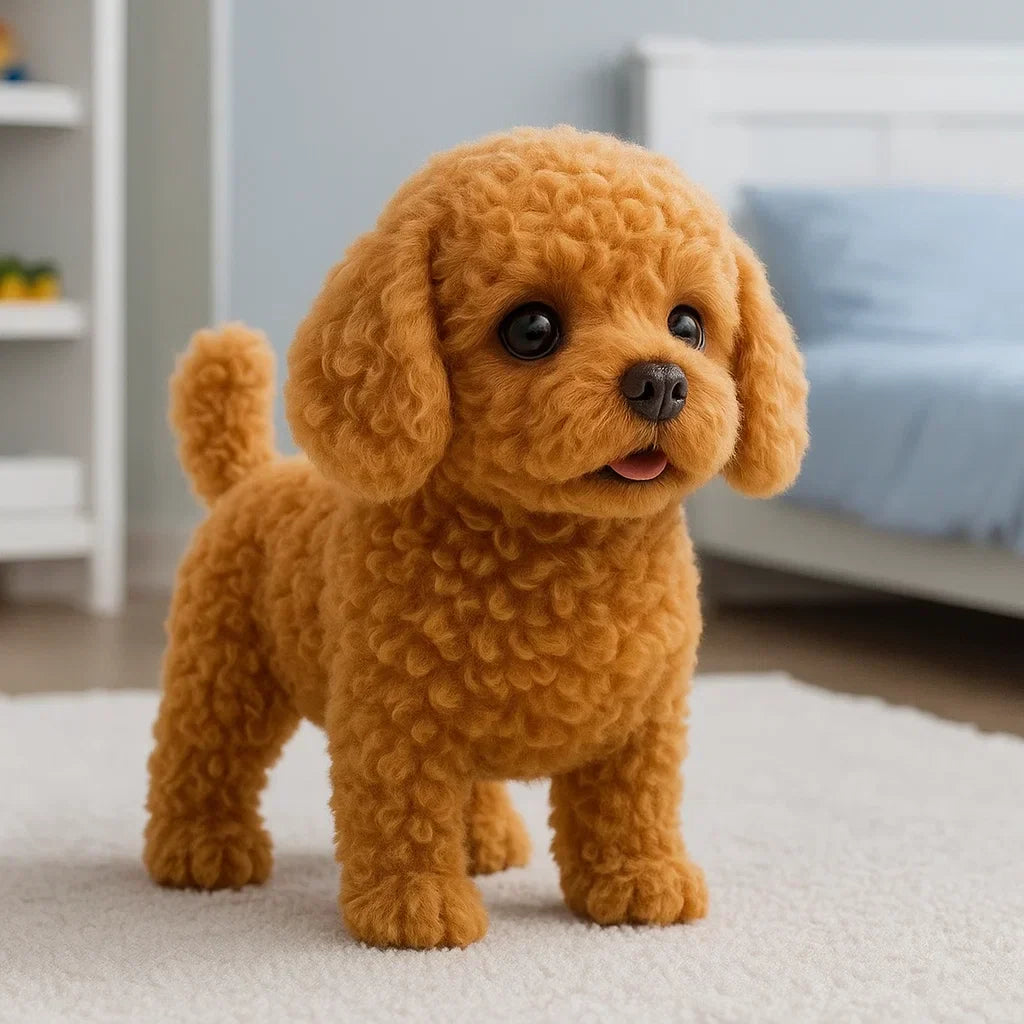 Realistic Interactive Puppy Toy for Kids