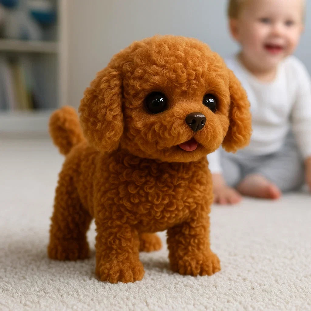 Realistic Interactive Puppy Toy for Kids