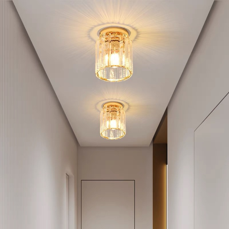 Contemporary Mini Ceiling Light for Hallway and Entryway