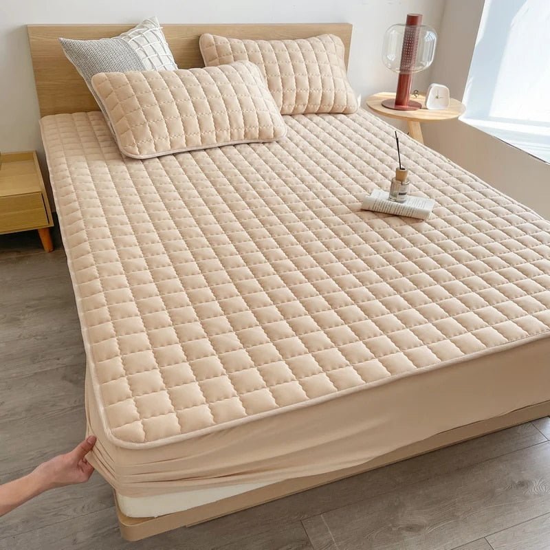 Quilted Mattress Topper Pad