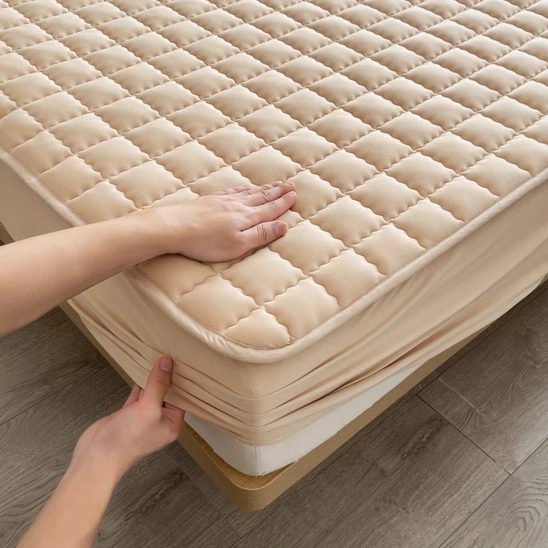 Quilted Mattress Topper Pad