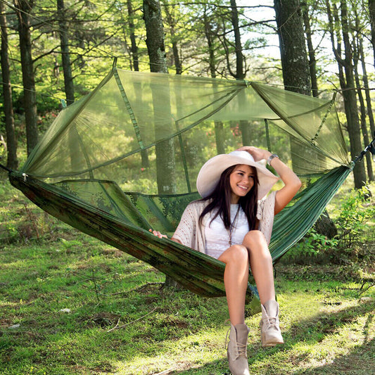 Two Person Outdoor Traveler Camping Hammock Tent